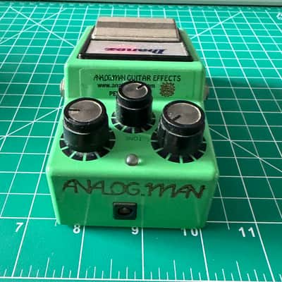 Ibanez TS9 Tube Screamer with Analogman Mod 2010s - Green image 3