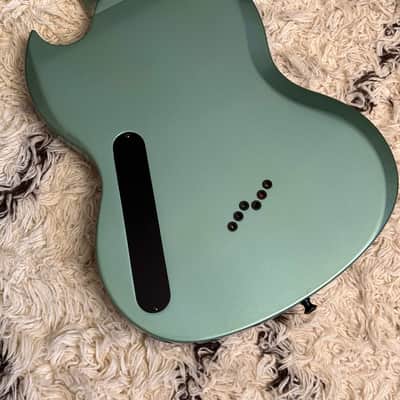 Gibson SG-Z w/ Satriani Autograph 1998 - Verdigris image 11