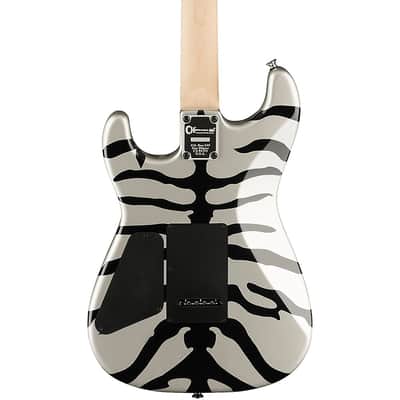 Charvel Super-Stock SD1 H 2PT M Maple Fingerboard Electric Guitar Regular Silver Bengal image 2