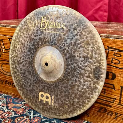 16" Meinl Byzance Extra Dry Medium Thin Hi-Hat Cymbal Pair 1002g/1522g *Video* image 8