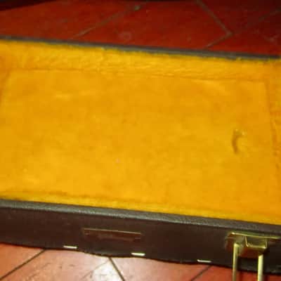 ~1965 Gibson ES-335 Hardshell Case Grey with Yellow Interior image 9