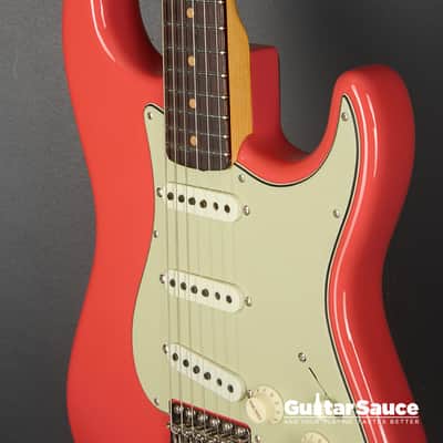 Fender Custom Shop Vintage Custom 59 Stratocaster Time Capsule 2025 - Fiesta Red Faded Aged (COD 1924NG) image 8