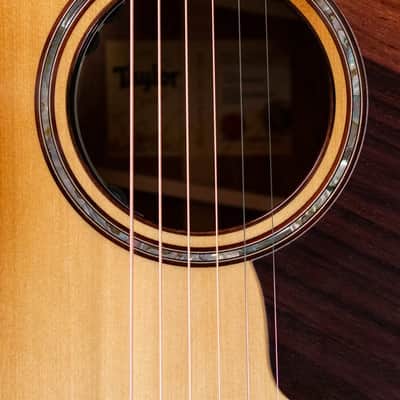 Taylor Next Generation Builder's Edition 814ce Grand Auditorium Acoustic/Electric Guitar - Adirondack/Honduran Rosewood with Hardshell Case - Factory Demo image 10