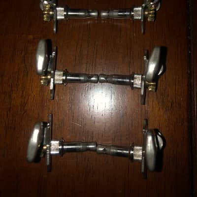 Grover Sta-Tite Vintage 3 + 3 50’s / 60’s Nickel . Martin Gibson Guild etc. image 3