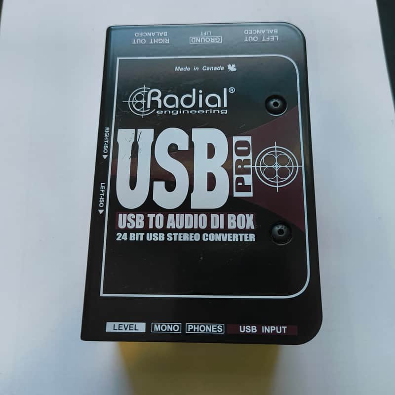 Radial USB-Pro 2010s - Black image 1