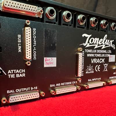 Tonelux Summing Rack: MX2 (8) - FX2+ (3) - TB1 - SM2 - CR2 image 5
