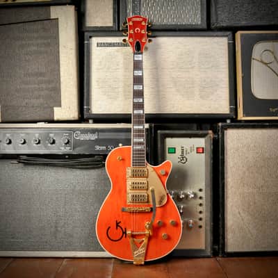 Gretsch Roundup G6121 Western Orange 1990 image 2