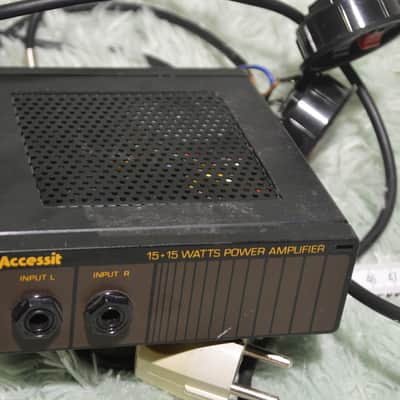 Bandive Accessit accessit 15+15 watts power amplifier MID-90'S - uknown image 6