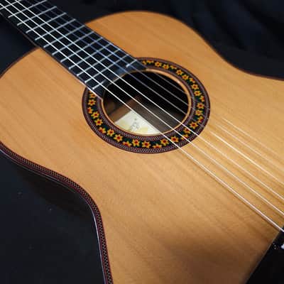 New Jose Ramirez Cedar Estudio 140 Classical Nylon String Guitar w/ Logo'd Hard Case image 13