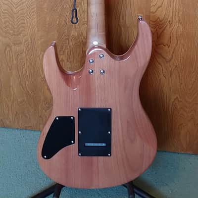 Firefly FFSA-MGN 516 Super Strat Alnico HH Coil Split 2023 - Metallic Green / Natural Mahogany image 11