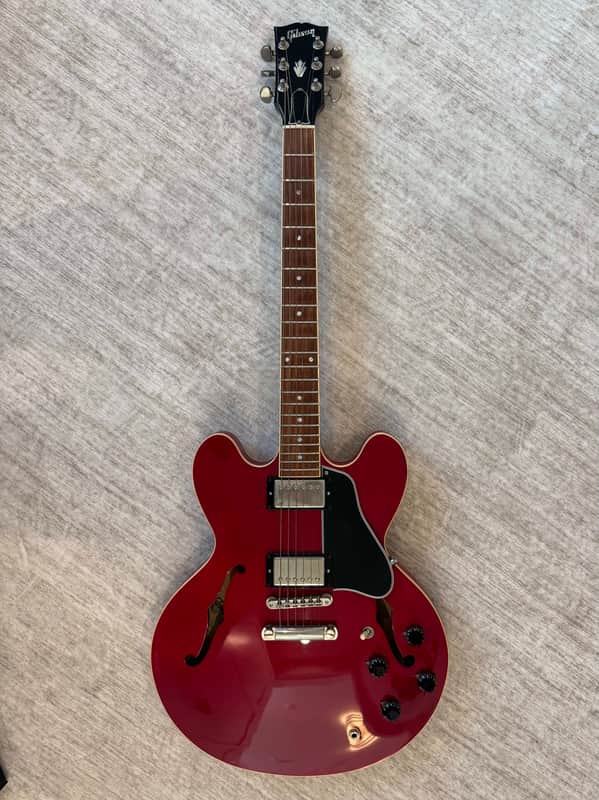 Gibson ES-335 Dot 1996 Cherry Red Semi-Hollow Electric Guitar w/ Case image 1