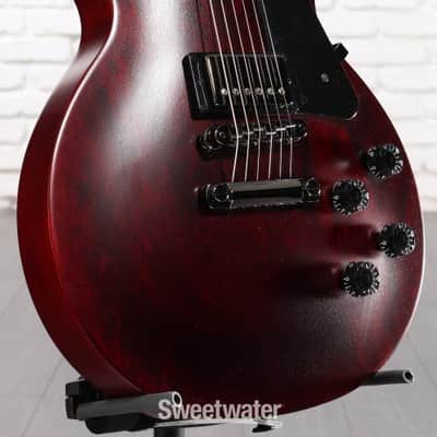 Gibson Les Paul Studio Modern Electric Guitar - Wine Red Satin (LPMStuWRSd2) image 4
