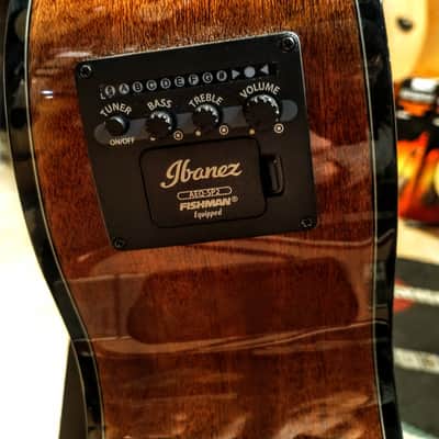 Ibanez AEWB32NT Sitka Spruce / Okoume 4-String Acoustic Bass image 5