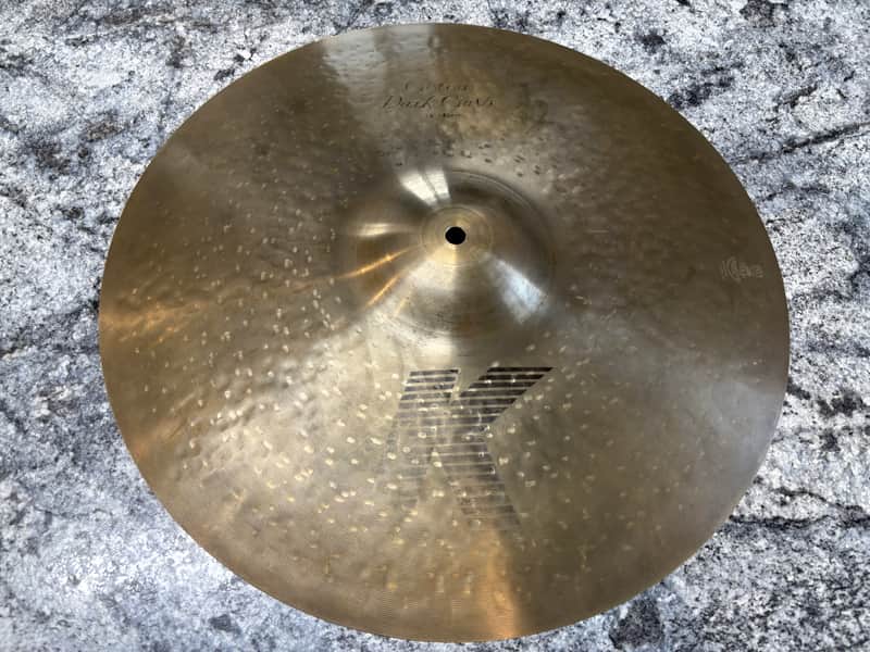 Zildjian 18" K Custom Dark Crash Cymbal 1995 - Present - Traditional image 1