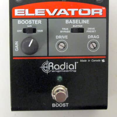 Mint Radial ToneBone Elevator Guitar Booster and Line Driver Mint Condition image 1