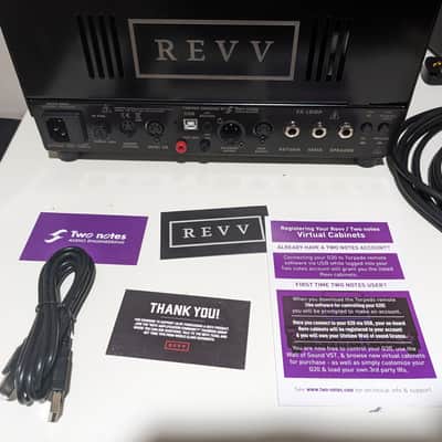REVV G20 2-Channel 20-Watt Guitar Amp Head with Reactive Load and Virtual Cabinets 2020 - 2021 - Black image 4