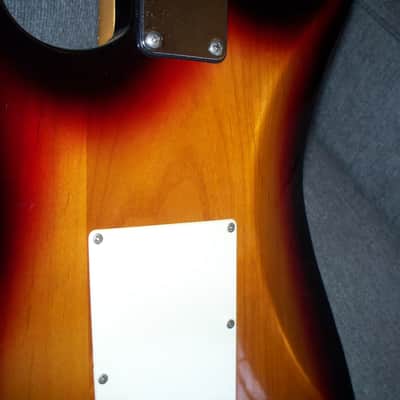 Harmony Stratocaster Style 80T  1985 Sunburst Electric Guitar image 12