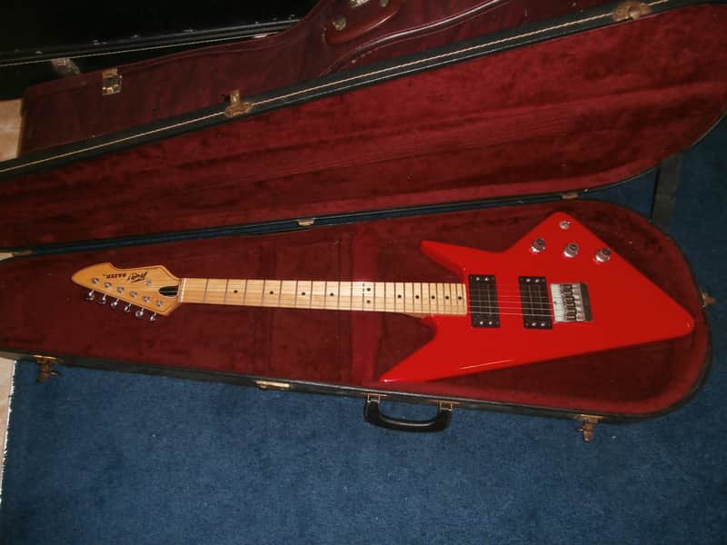 Vintage 1983 Peavey Razer Electric Guitar w/ Case! Rare Red Finish, USA! image 1