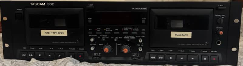 TASCAM 302 '96-'00 - Black image 1