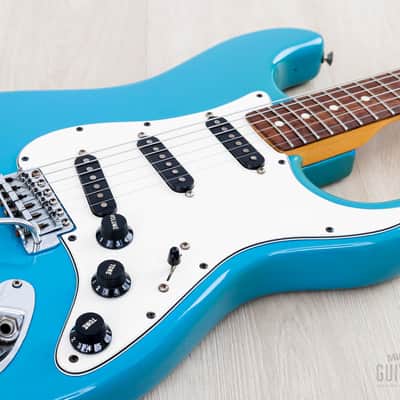 1981 Fender International Color Series Stratocaster Maui Blue, 100% Original w/ Case, Hangtag image 6
