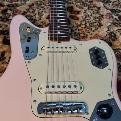*NEW IN BOX* 2026 Fender Japan FSR Traditional II 60s Jaguar Shell Pink with Matching Headstock, Custom Shop '62 PU, Alder Body , MIJ JD26 image 14