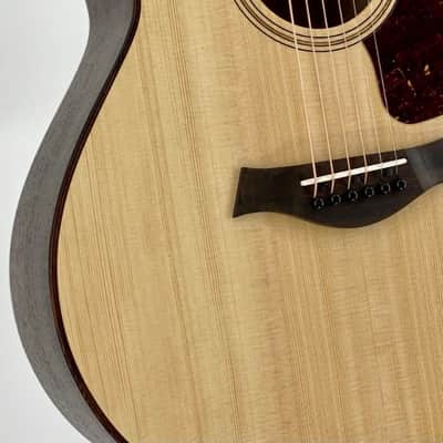 Taylor GTE Urban Ash Grand Theater Acoustic Electric Guitar with Aero Case Ser# 1209171009 image 2