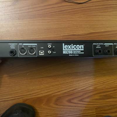 Lexicon MX200 Dual Reverb Effects Processor 2010s - Black image 2