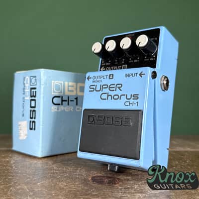Boss CH-1 Super Chorus (Blue or Pink Label) 1989 - 2001 - Blue image 1
