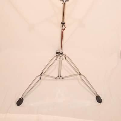 UNMARKED MULTI-STAND W/ SNARE, CYMBAL, XYLO BASKETS - CHROME - FREE SHIP TO C-USA! image 3