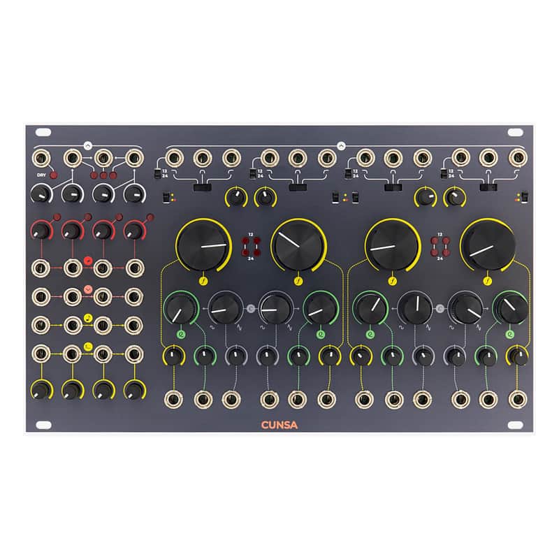 Frap Tools Frap Tools Cunsa Eurorack Quad Filter Module Tool