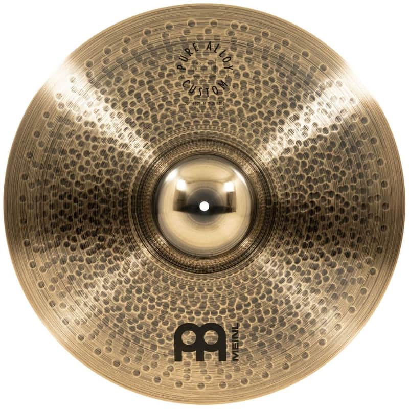 Meinl Pure Alloy Custom Medium Thin Ride Cymbal 22 image 1