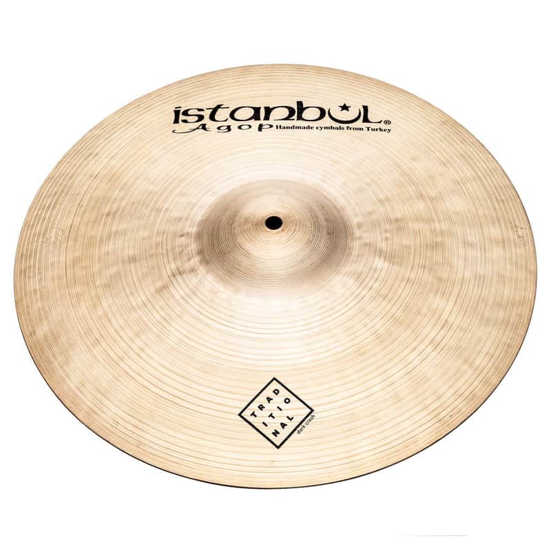 Istanbul Agop Traditional Dark Crash Cymbal 18" image 1