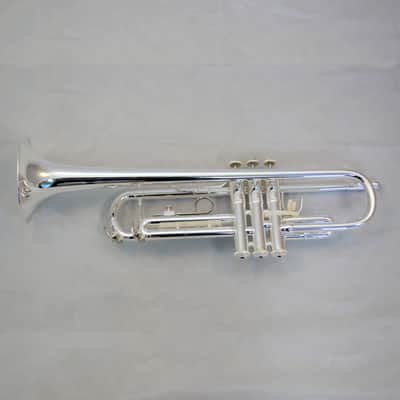 Bach TR200s Intermediate Step-Up Bb Trumpet Silver OPEN BOX image 3