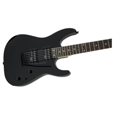 Jackson JS Series Dinky JS12 6 String Right Handed Gloss Black Electric Guitar image 3