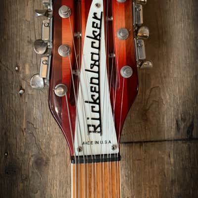 1997 Rickenbacker 360-12 V64 in Fireglo finish image 10