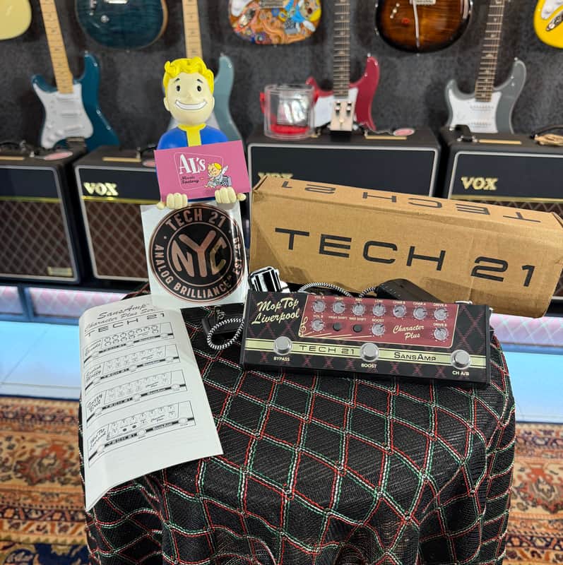 Tech 21 Mop Top Liverpool  =  Vox-style + Rangemaster Booster-style image 1