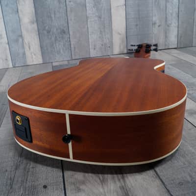 Lanikai MA-EBU Mahogany 'Electric Bass' Ukulele, Incl Gig Bag image 8