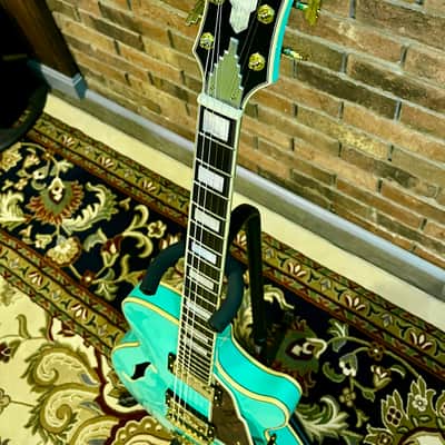 2017 D'Angelico Excel EX-SS Excellent Plus Condition Surf Green Bild 5