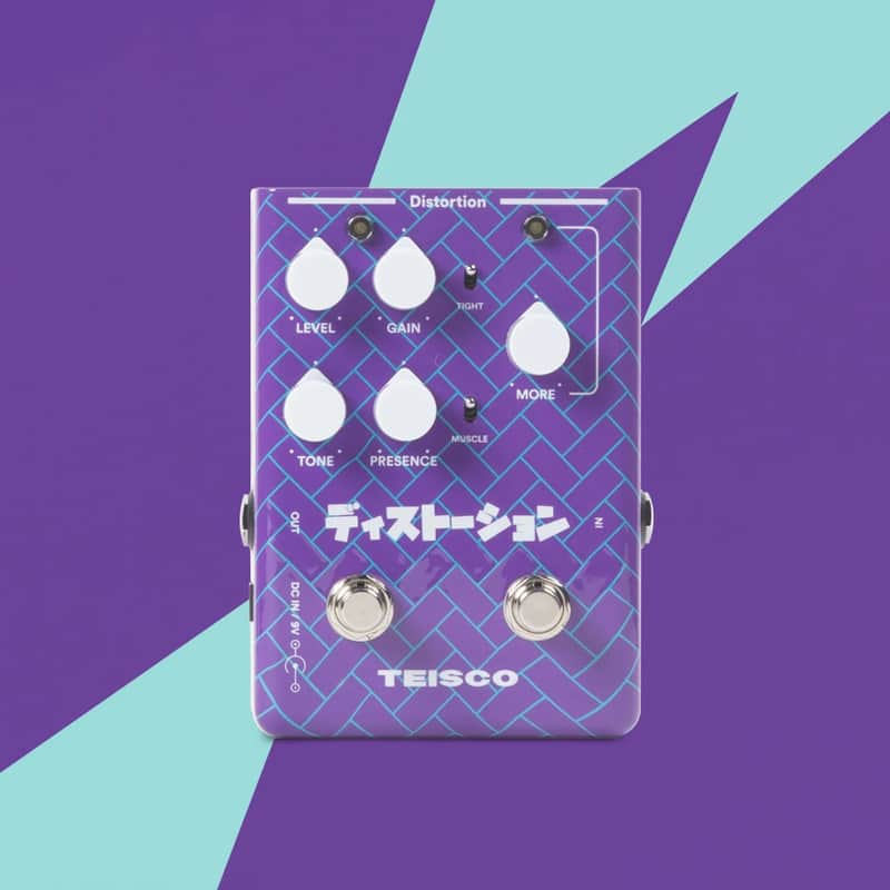 Teisco Distortion Guitar Effect Pedal image 1
