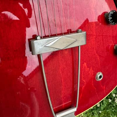 1963 Gibson ES-330TDC - Cherry - Big Neck! image 5