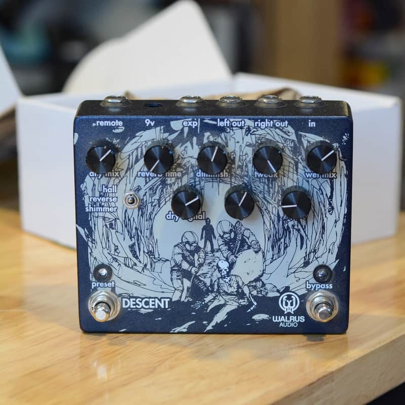 Walrus Audio Descent Reverb / Octave Machine 2015 - 2025 - Blue image 1