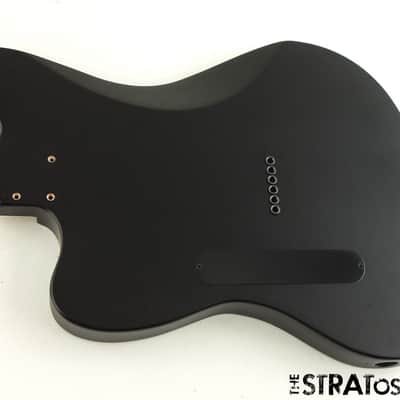 USA Fender JIM ROOT Jazzmaster Mahogany HH BODY American Flat Black $30 OFF image 3