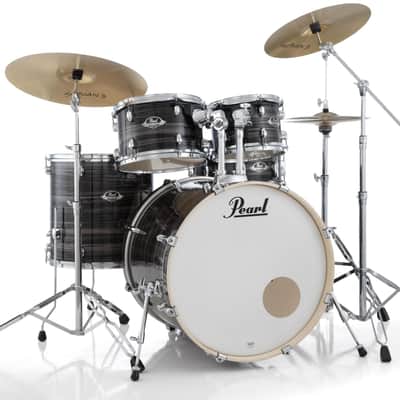 PEARL MASTERS CUSTOM MAPLE SHELL 10” Used Pearl Masters Custom Extra Maple Shell Tom 12x10 Natural w/Black