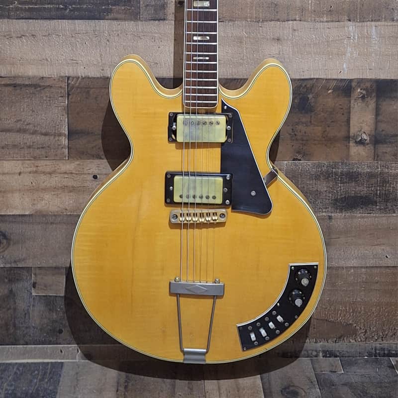 1967-1972 Ibanez Antoria 2358M Al Caiola Electric Guitar Natural