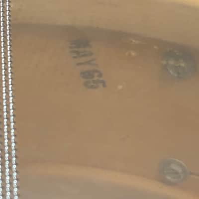 1965 Slingerland Snare Drum- Silver Sparkle image 8