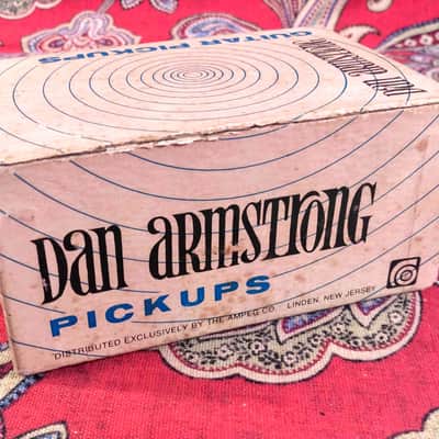 VINTAGE 1969 AMPEG DAN ARMSTRONG RT GUITAR PICKUP - ROCK TREBLE w/ ORIGINAL BOX image 12