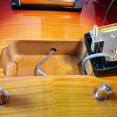 Greco LS-120 1988 - Cherry Sunburst- Gibson L-5S copy. MIJ image 24