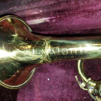 LaMonte Superior Trumpet with case & mouthpiece, good playing condition image 5