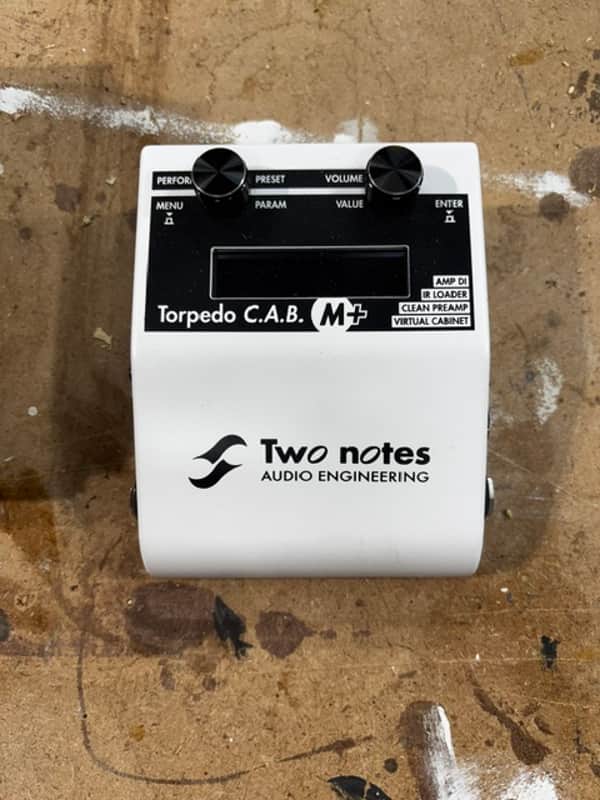 Two Notes Torpedo C.A.B. M+ Speaker Simulator 2010s - White