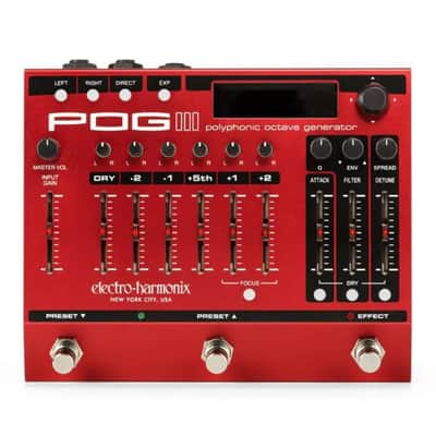 Electro Harmonix POG3 Polyphonic Octave Generator Pedal image 1
